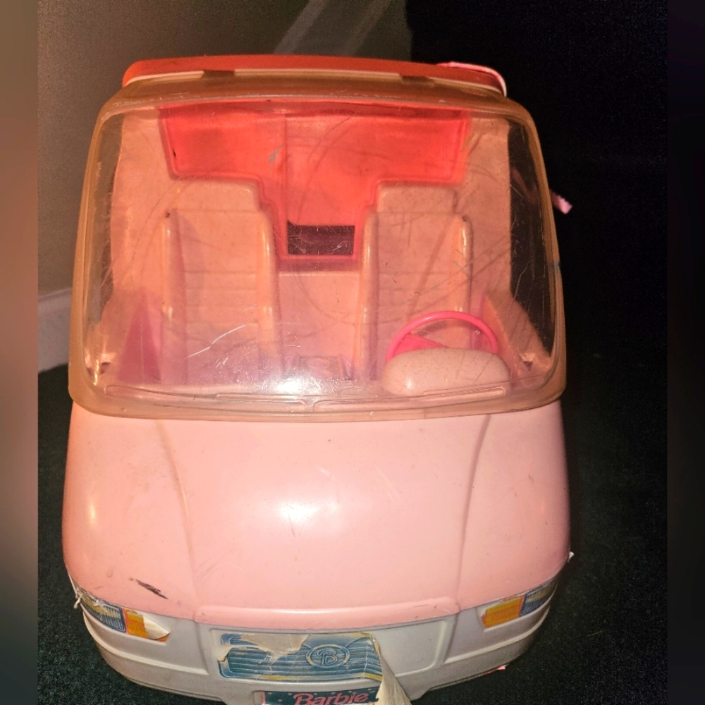 Vtg 1988 Mattel BARBIE Magical Motorhome RV Camper Van
